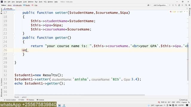 PHP Object Oriented Programming inheritance and polymorphism смотреть онлайн