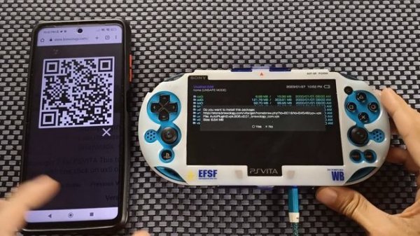 Install Autoplugins2 on Playstation Vita using Vitashell's QR scanner - Fast and Easy (Old Guide)