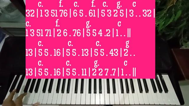 HARI MINGGU HARI YANG MULIA KJ 21 || Belajar Iringan Piano смотреть онлайн