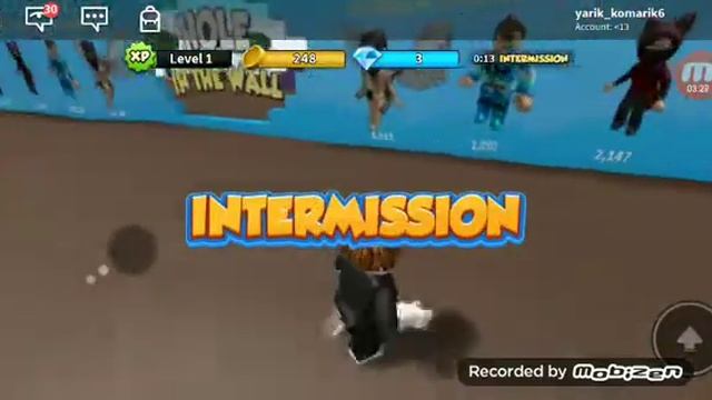Стена убийца!!! Hole in the wall. Roblox. смотреть онлайн