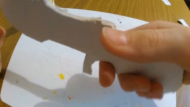 Как сделать ★Охотничий нож из картона?! #4 смотреть онлайн