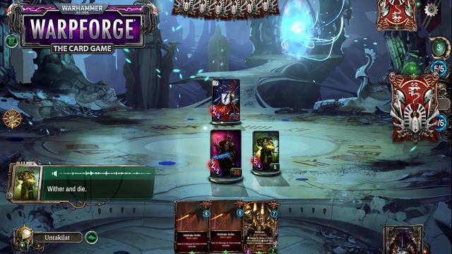 The Warmaster -||- Abaddon The Despoiler Midrange Deck -||- Warhammer 40,000: Warpforge смотреть онлайн