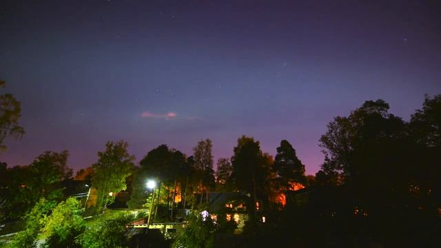 Северное сияние в Санкт-Петербурге смотреть онлайн