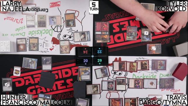 Rrd 2 CEDH Tournament Gameplay |Dargo/Tymna - Francisco /Malcolm - Najeela - Korvold| Feature Match