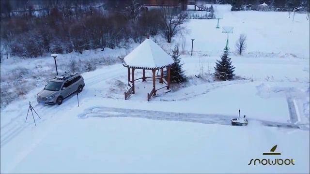 Snowbot Робот снегоочиститель смотреть онлайн