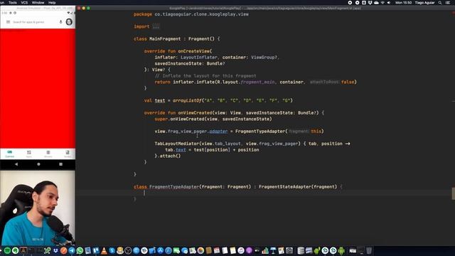 TABLAYOUT E FRAGMENTS NO FRAGMENT - GOOGLE PLAY - RECRIANDO UI ANDROID #2 смотреть онлайн