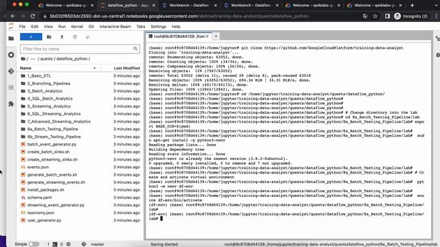 Serverless Data Processing with Dataflow - Testing with Apache Beam (Python) смотреть онлайн