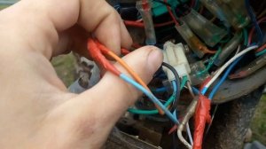 Как подключить цифровую прибоку от Honda 150 на Альфу