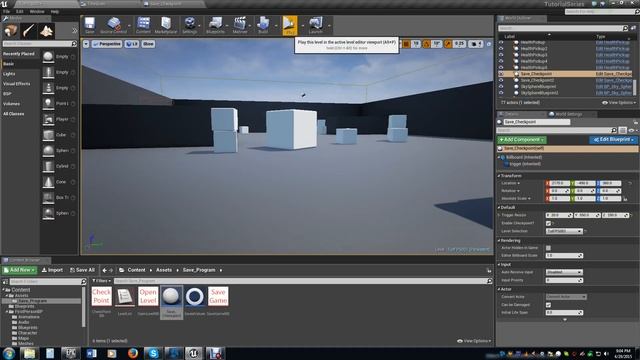 UE4 Tutorial - 12 - Making a Continue Game Feature смотреть онлайн