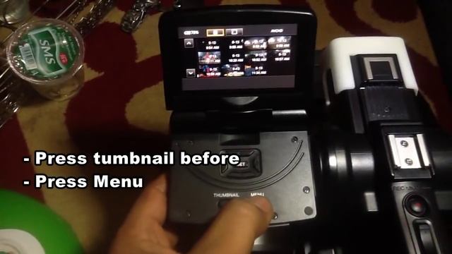 SONY-HXR-MC2500 How To Copy Internal Memory To Pc Using USB