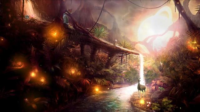 СКАЗОЧНЫЙ пейзаж / СРЕДНЕВЕКОВАЯ музыка / ЗВУКИ ПРИРОДЫ и пение птиц / 2022 смотреть онлайн