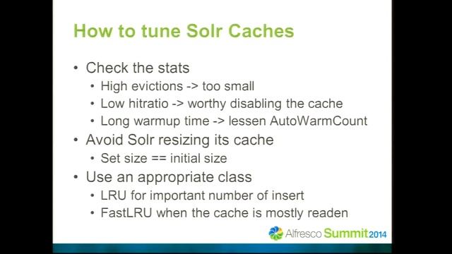 Alfresco Summit 2014: Scaling and Tuning Solr in the Real World смотреть онлайн
