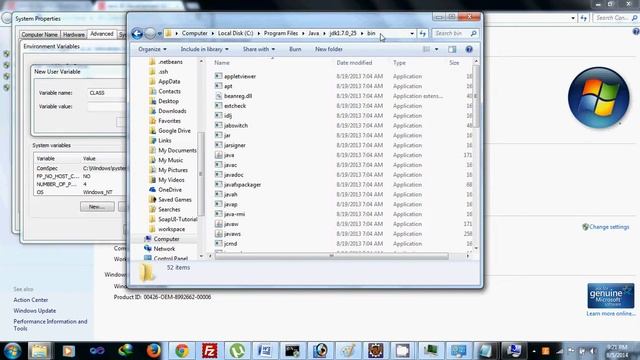 Setting up environment variable in java смотреть онлайн