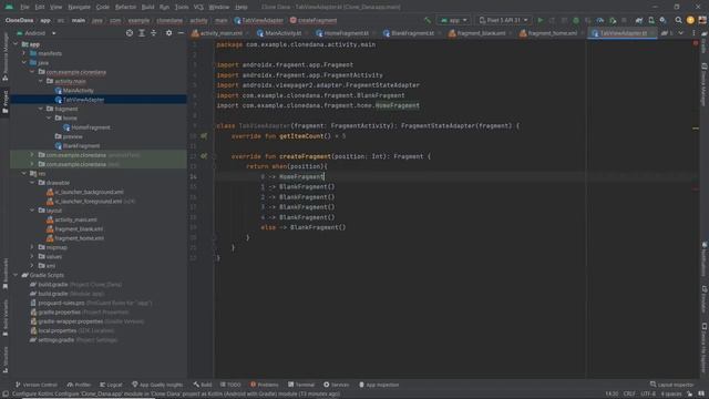 clone dana with kotlin [bottom navigation - part 2] смотреть онлайн