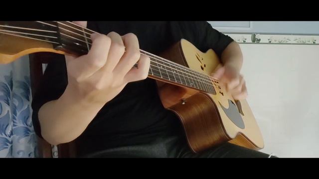 (TAB) Arataki Itto theme - Fingerstyle Guitar cover - Genshin impact смотреть онлайн