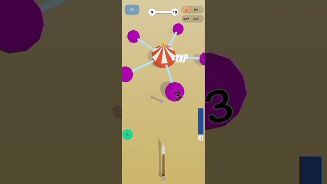 ball breaker 3d gaming gameplay sliceitall games play #shorts video level 9 смотреть онлайн