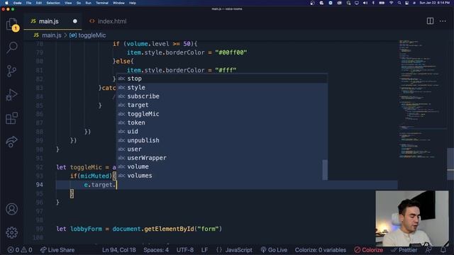 Toggle Mute-Microphone Controls With Agora RTC смотреть онлайн