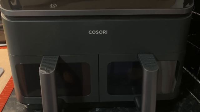 Cosori Dual Basket 8.5 Litre Air Fryer Unboxing With 3 Meals. Https://amzn.to/4aOfDmH