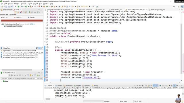 Spring Data JPA One to One Mapping Examples смотреть онлайн