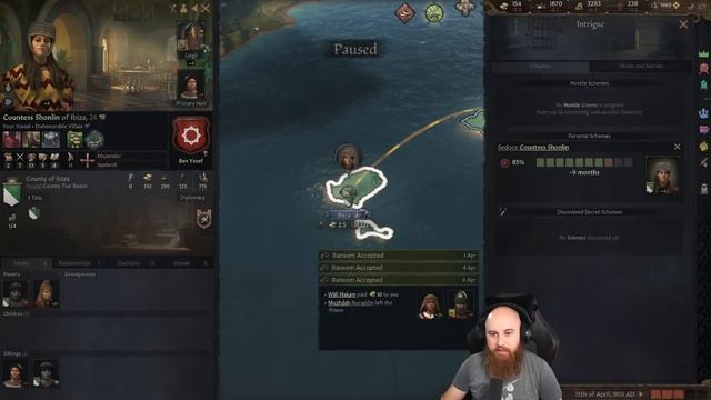 THE GREAT VIKING RAIDER! Crusader Kings 3 - A Viking Saga: Iceland to India Campaign #3 смотреть онлайн