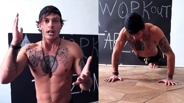 WORKOUT TARZANA ► ОТЖИМАНИЯ ТАРЗАНА ДЛЯ БОЛЬШОЙ ГРУДИ И РУК ДОМА (100% БЕЗ ОБОРУДОВАНИЯ!) смотреть онлайн