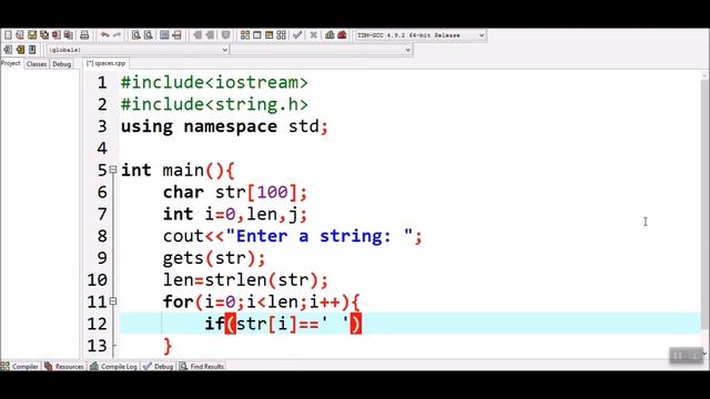 How to Remove the Spaces in a String in C++ смотреть онлайн