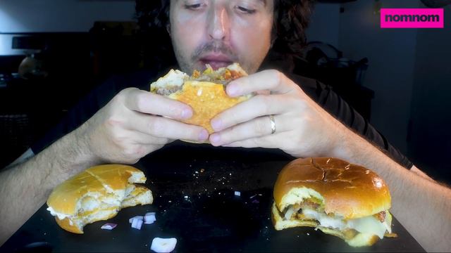 FEASTING on McDonald's Burgers, Fried Chicken + Fish ! (ASMR) 자막 字幕 ਉਪਸਿਰਲੇਖ | Nomnomsammieboy смотреть онлайн