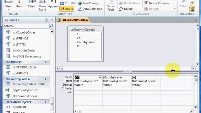 ACCESS Lesson 33 - QUERIES vs SQL COMMANDS смотреть онлайн