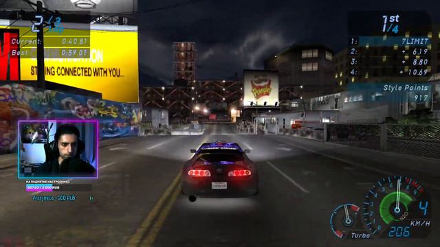 🔴NFS UNDERGROUND #4🔴 ВОЗВРАЩЕНИЕ В OLYMPIC CITY #nfs #needforspeed  #underground  #nfsunderground