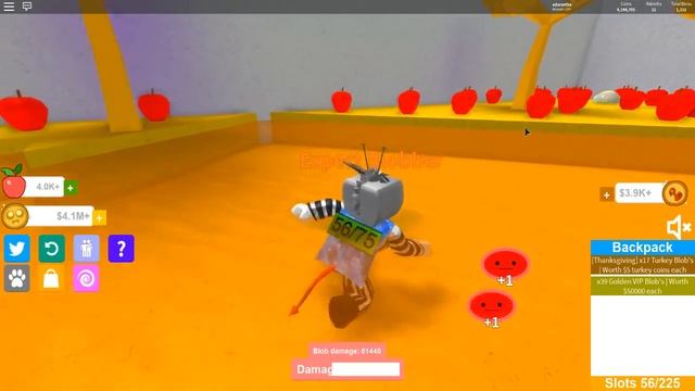 *NEW* epic TURKEY LAND Thanksgiving Fall Update (Codes) Roblox Blob Simulator смотреть онлайн