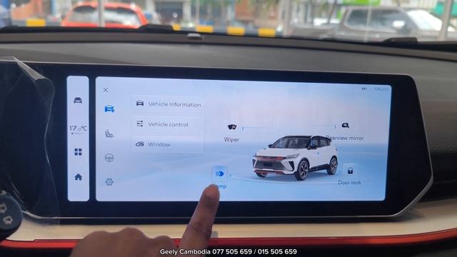 All New Geely Coolray 2024 1.5L Red Color Review Interior and Exterior смотреть онлайн