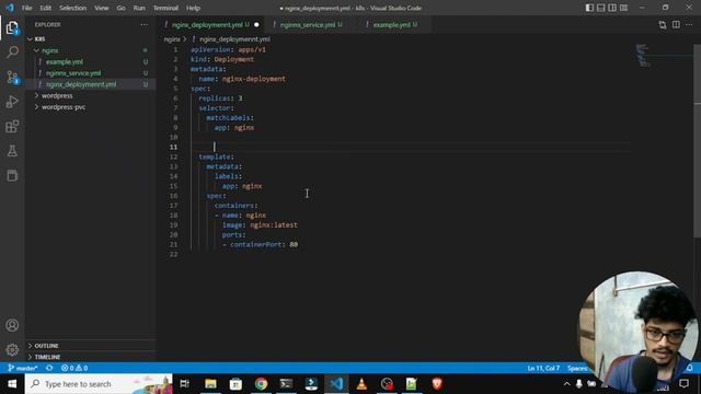 How to Write Kubernetes Manifest File | Deployment | YAML file explained in Kannada смотреть онлайн