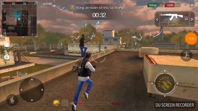 Играем с другом в клон PUBattleGrounds на андроид, Free Fire! смотреть онлайн