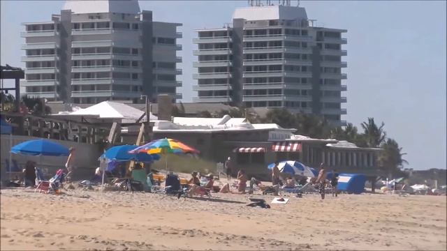 США-2016. Флорида. г Веро Бич.Мой отпуск.Пляж и Атлантический океан. смотреть онлайн