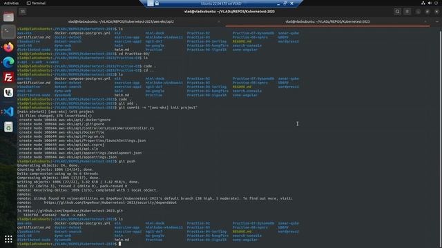 Dotnet, Docker, Kubernetes (k8s), Microk8s Exercises смотреть онлайн