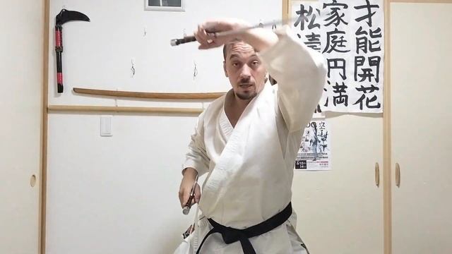 Sai Jutsu Kihon01 Shotokanry Kobudo/TUTORIAL SAI JUTSU-01