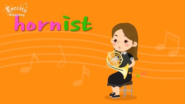 Kids vocabulary - Musical Instruments - Orchestra instruments - English educational video for kids смотреть онлайн