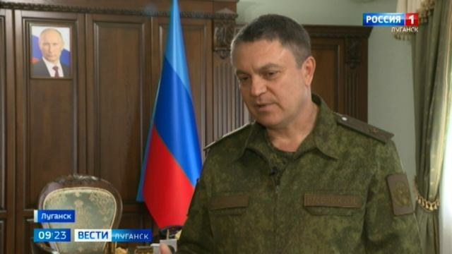 Глава ЛНР рассказал нашей съемочной группе о том, как изменилась жизнь в Республике за год