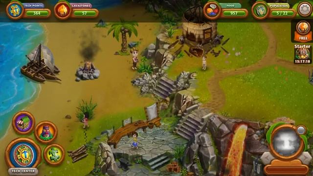 Virtual Villagers Origins 2 Puzzle 3 Crafting Hut & Gathering all Resources смотреть онлайн