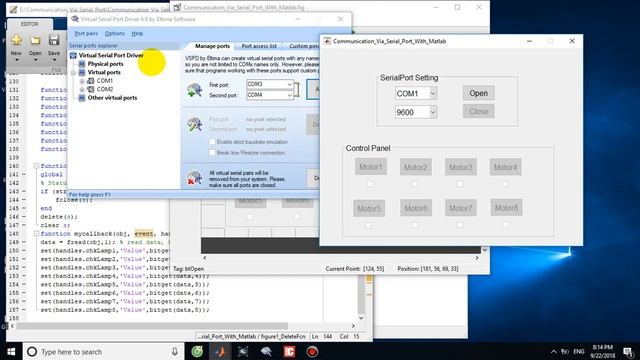 Communication Via Serial Port смотреть онлайн