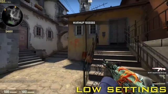 [i3-6100 + GTX 1060 3GB] - CS:GO Framerate Test смотреть онлайн