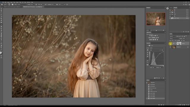 Быстрый контраст на фото по средним тонам. смотреть онлайн