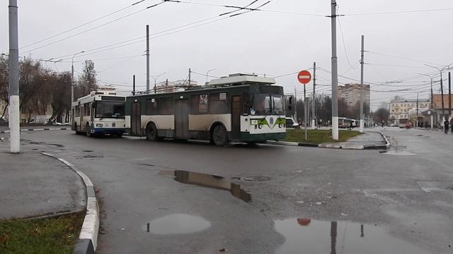 Подольск. Троллейбус №12 маршрута №1 1. 12 ноября 2022 смотреть онлайн