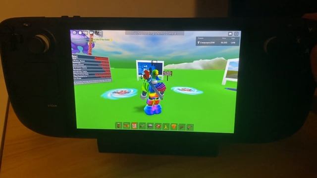 Roblox On Steam Deck. смотреть онлайн