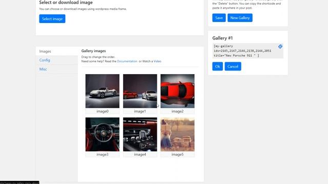 MySliderGallery Wordpress edit gallery tutorial смотреть онлайн