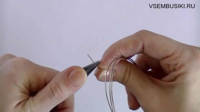 Браслет из проволоки мемори своими руками мастер класс смотреть онлайн