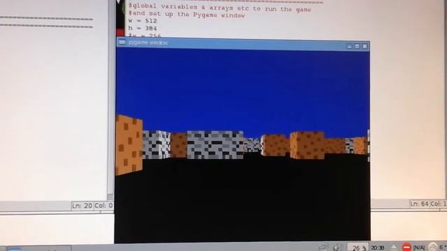 Python/Pygame Raycaster on Raspberry Pi 2 - work in progress #2 смотреть онлайн
