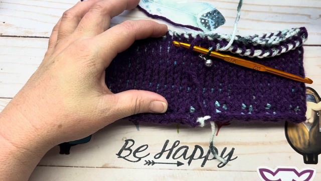 Tunisian Crochet // ￼ basic child’s beanie in the round ￼ смотреть онлайн