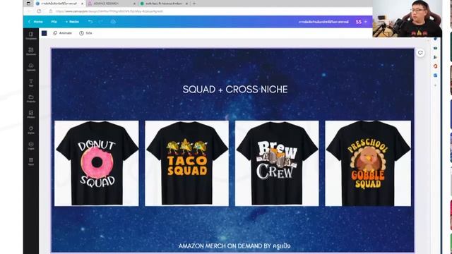 Cross niche กับการเชื่อมกับบางอย่าง สู่การเขียน / Amazon Merch Print on Demand {(ตัด) ติวด้วยใจ} смотреть онлайн