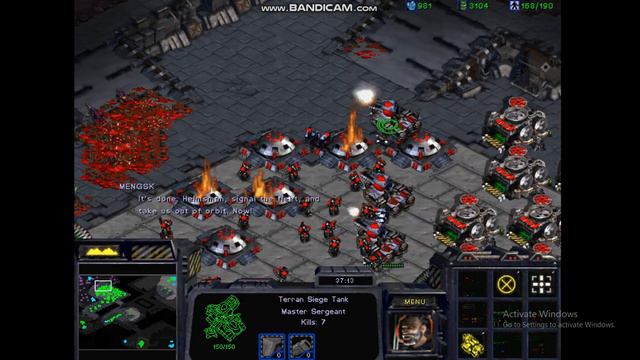 Starcraft 1 New Gettysburg Mission: Saving Lieutenant Kerrigan and having no losses to the zerg! смотреть онлайн